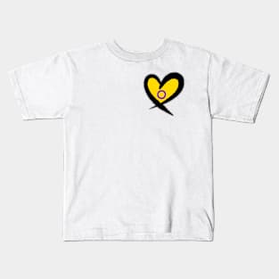 Pride Intersex Little heart Kids T-Shirt